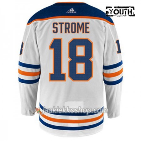 Lapsille NHL Edmonton Oilers Pelipaita RYAN STROME 18 Adidas Valkoinen Authentic
